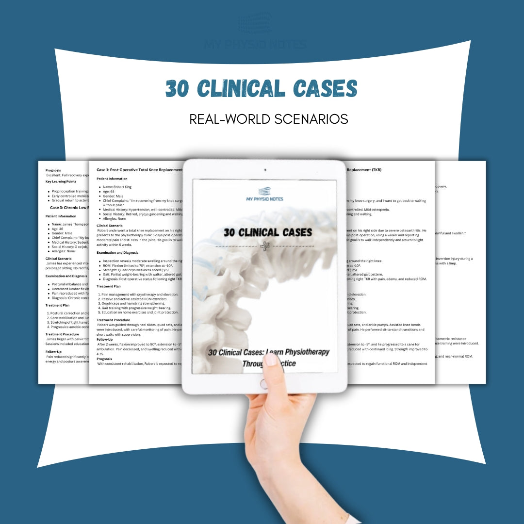 30+ PT Clinical Case Studies for Exam Preparation & Practical Mastery